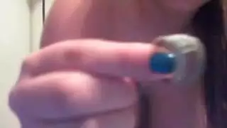 زوج وهواة في جلسة ويب مباشرة قاسية ومباشرة